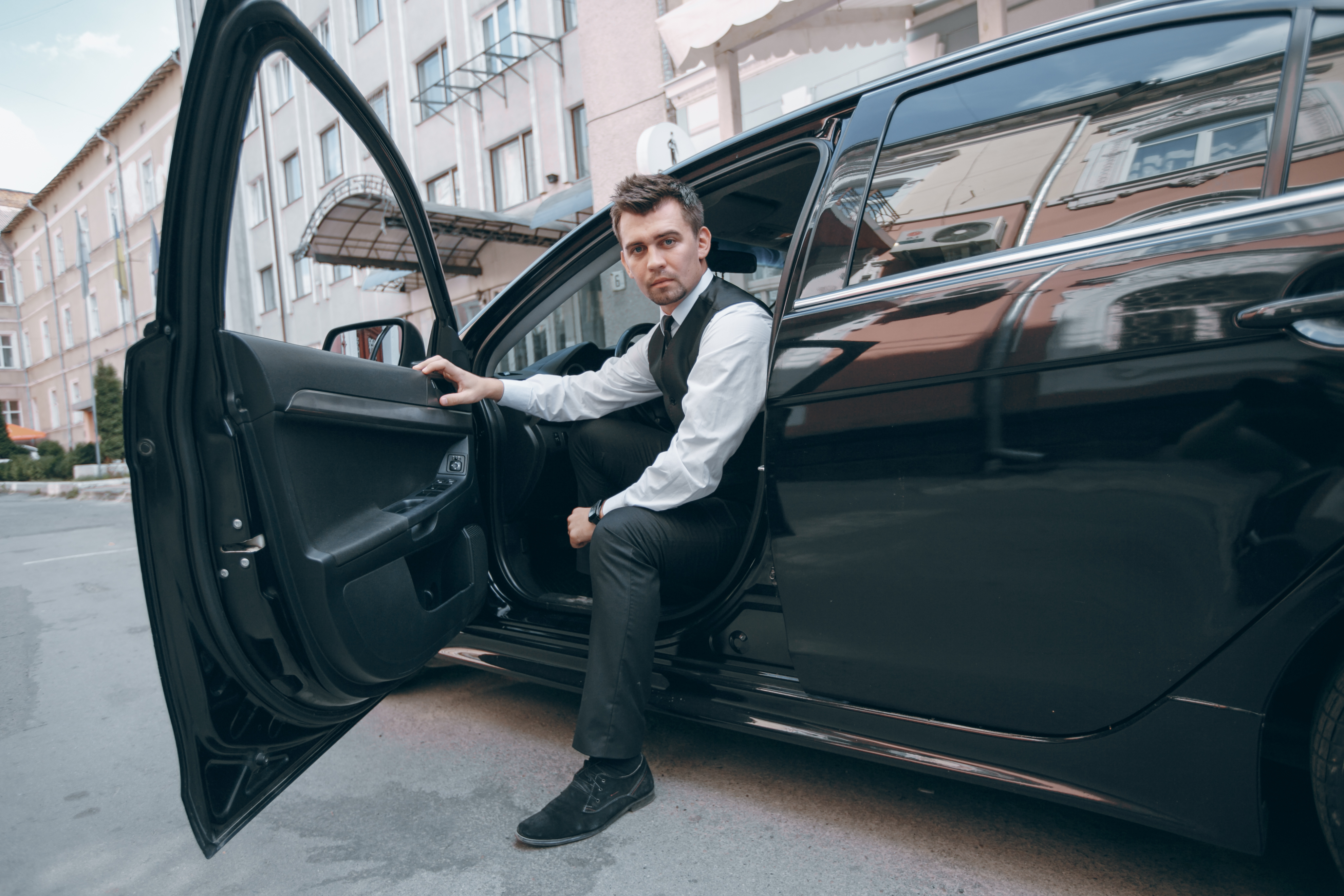 Professional Chauffeur Service Vehicle